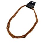 Paparazzi Braided Brass Beaded Mountain Mogul Urban Choker Necklace Brown New Photo 6
