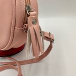 MATSUMURA HEART SHAPE CROSSBODY BAG LIGHT PINK Photo 2