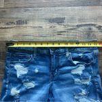 American Eagle  Womens Super Low Shortie Super Stretch Distressed Shorts Size 10 Photo 1