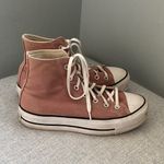 Converse  High Tops in Dusty Pink Photo 6
