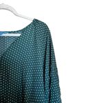 Draper James  RSVP Bodysuit Womens XXL Multicolor Polka Dot V Neck Long Sleeves Photo 2