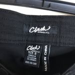 Clash jeans Usa black with corset style details pants size 3 y2k Photo 4