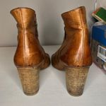 Paul Green Soft Leather Peep Toe Heeled Booties Photo 8