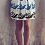 Maeve Anthropologie White & Blue
"Swirled Snail Skirt" by , S Photo 0
