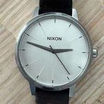 Nixon Movin’ Out The Kensington Brown Leather Stainless Dial Hands Markers Photo 0