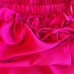 New Glory  neon pink off the shoulder blouse Photo 3