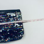 Victoria's Secret Victoria’s Secret Sequin Sparkle Wristlet Purse Travel Makeup Cosmetic Bag Photo 2