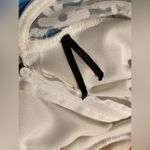 Solemio Ivory White Collared Boho Floral Daisy Mesh Collared Mini Dress - S Photo 12