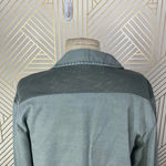 Stateside  Green‎ Button-Down Supima Cotton Top Photo 7