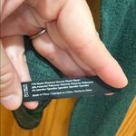 Urban Outfitters  Out From Under Size Medium Green and Blue Collared Crop Top Photo 5