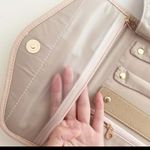 Travel Portable Jewelry Organizer Roll Foldable Pink Photo 4