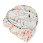 We Wore What  Floral Bikini Set - White and Orange Photo 9