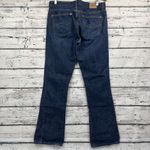 Abercrombie & Fitch  Boot Cut Denim Button Fly Blue Jeans [Size 8 Long]‎ Photo 1