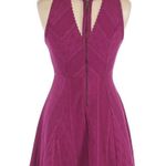 Free People Miss Connections Dress Fuchsia Lace Size 10 Photo 3
