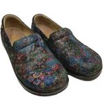 Alegria Womens Keli PRO Clog Shoes Size 38/ 8-8.5 Beauty Blur Blue Black KEL-671 Photo 0