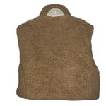 Free People  Movement High Line Sherpa Reversible Vest Brown/ Cream Size Medium Photo 1