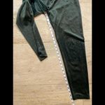 Aerie  Green velvet high waisted‎ pants Photo 2