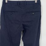 Theory  Womens Dress Pants Straight Leg Slacks‎ Lined Stretch Navy Blue Size 2 Photo 3