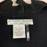 Alberto Makali ruffle cardigan top women’s Size Large. Photo 2