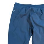 Zyia Active Ankle Zip Jogger Pants Pull On Drawstring Navy Athleisure Women's S Photo 8