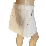 We The Free  "WYNNE" FREE PEOPLE FAUX LEATHER BONE CREAM MINI SKIRT (29/M) Photo 5