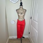J.Crew NTM: Coral Colored Mid Rise Toothpick Skinny Jeans Sz 29 Photo 1