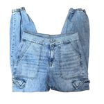 American Eagle  Cargo Denim Joggers Jeans Photo 1