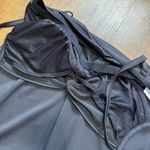 MiracleSuit Dreamsuit by Black Knotted Twist Drape Tankini Swim Top Sz 12 Photo 7