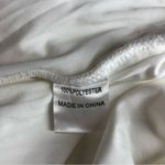 Hello Molly  Montage Moment Dress in White size 4/Small NWT Ruched Off Shoulder Photo 11