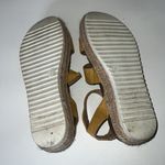 Universal Threads Universal Thread Mustard Yellow Platform Cork Strappy Buckle Sandals Sz 7 Photo 11