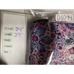 Ralph Lauren Lauren Womens Button Up Shirt 1X Paisley Floral Blue Pink Artsy Photo 4