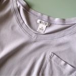 Cotn Long Sleeve Lounge Sleep Top Women’s Small 100% Cotton Lavender Pajamas Purple Photo 2