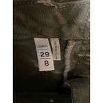 Loft Made and Loved Green Button Fly Flared Bootcut Bell Bottom Denim Jeans Sz 8 Photo 3