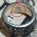 Gucci Feline Head Sterling Silver Ring Photo 8