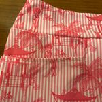 Women’s Jude Connally Skirt W Built In Shorts SzXL Pink/White Striped Pink Size XL Photo 2