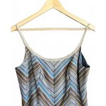 Akris Punto  Dress Sz 10 Multi-Color Striped Sleeveless Silk Photo 1