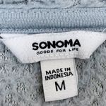 Sonoma Women’s Size Medium Gray Women’s Sherpa Jacket Photo 9