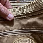 Fossil  Preston Woven Straw and Leather Shopper Shoulder Bag Photo 11