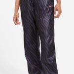 Nike Icon Clash Purple Black Zebra Print Jogger Parachute Pants Size Small Photo 1