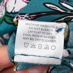 Vacate the Label Floral Dolman Collared Top Green Photo 11