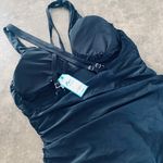 You Dian Women's Swimsuits One Piece Tummy Control Front Cross Backless Swimsuit Photo 10