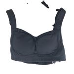 TYR Solid Lily Bikini Top Maximum Support Removable Cups UPF 50+ Black S 4/6 Photo 3