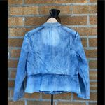 Rebecca Taylor  DENIM PEPLULM JACKET size 12 Photo 1