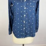 Scotch & Soda Madison Scotch Pistol Snap Button Chambray Top Photo 3