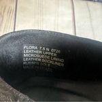 Abeo Flora BIO System Clogs Slip Resistant Black Tooled Leather Women Sz 7.5 N Photo 4