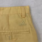 Adidas Golf Canary Yellow Tencil Polyester Athletic Shorts Womens Size 4. Photo 4