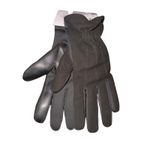 Isotoner New  Women's Size Small/Medium Black Genuine Suede Gloves Touchscreen Photo 3