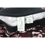 Joie  ladies burgundy&white sweatshirt size XL Photo 7