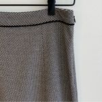 Ann Taylor Vintage ‎ Black & White Pleated Pencil Skirt Photo 1