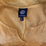 Bobeau  Mustard Yellow Ruffle Hem Dress Photo 1